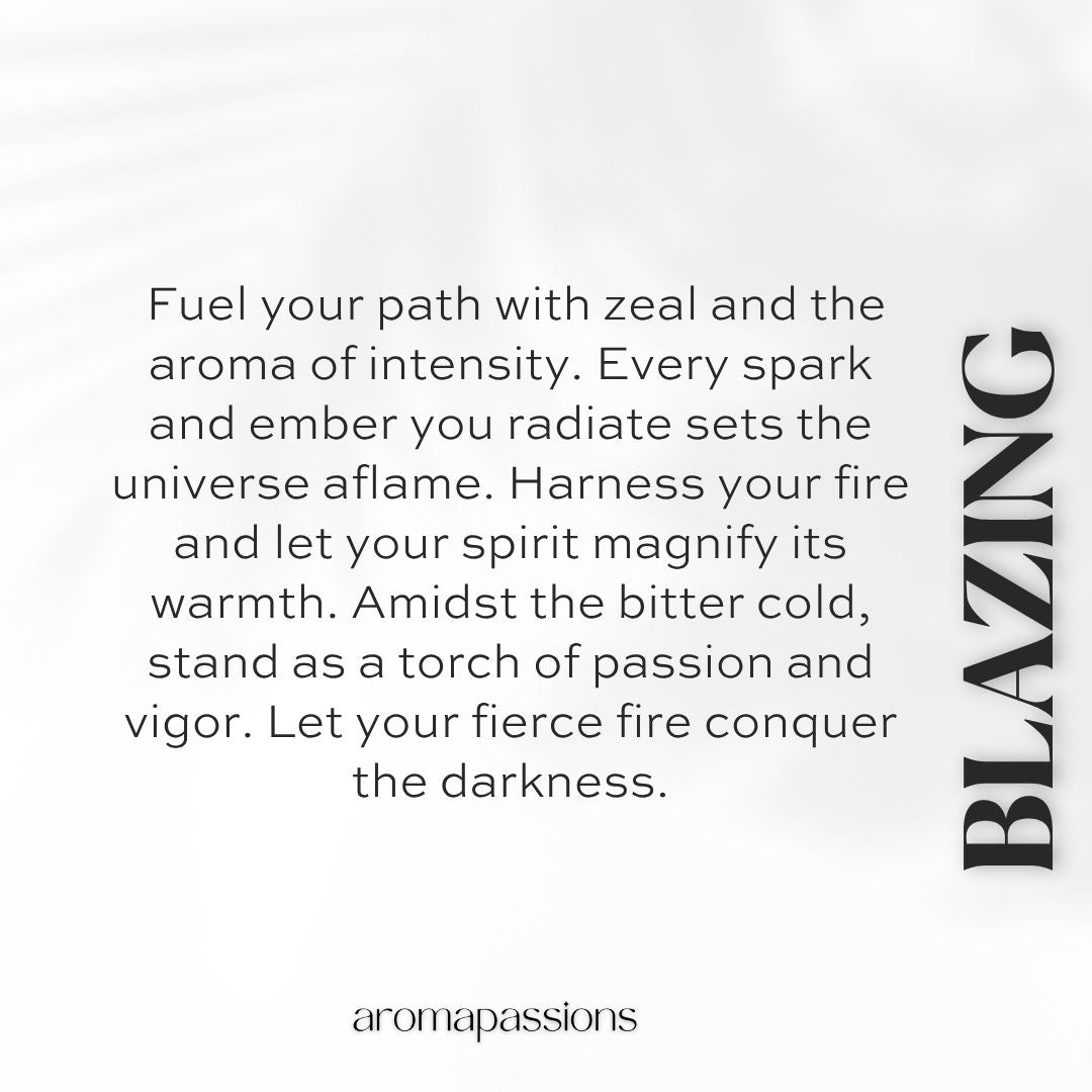 BLAZING | Inspired by MONTALE ARABIAN TONKA | Arabians Tonka Dupe Pheromone Perfume - aromapassions