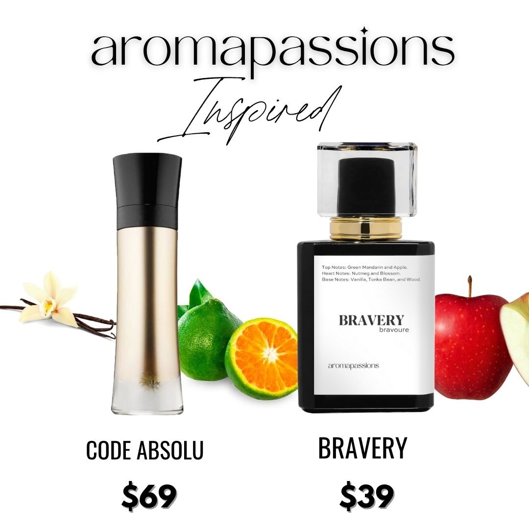 BRAVERY | Inspired by GIORGIO-ARMANI CODE ABSOLU | Code Absolu Dupe Pheromone Perfume - aromapassions