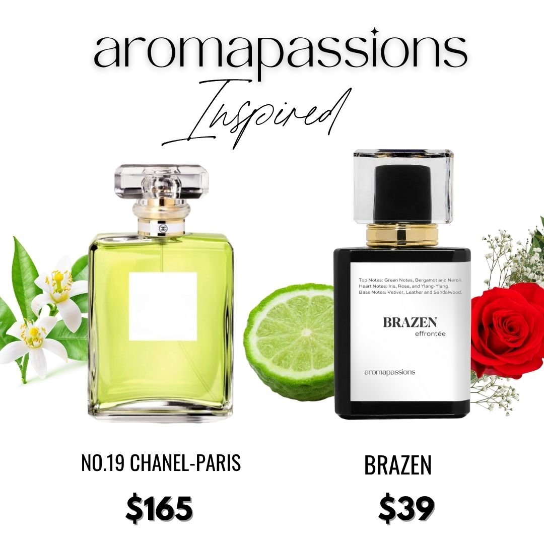 BRAZEN | Inspired by CHANEL PARIS NO.19 CHANEL - PARIS | No.19 Chanel - Paris Dupe Pheromone Perfume - aromapassions