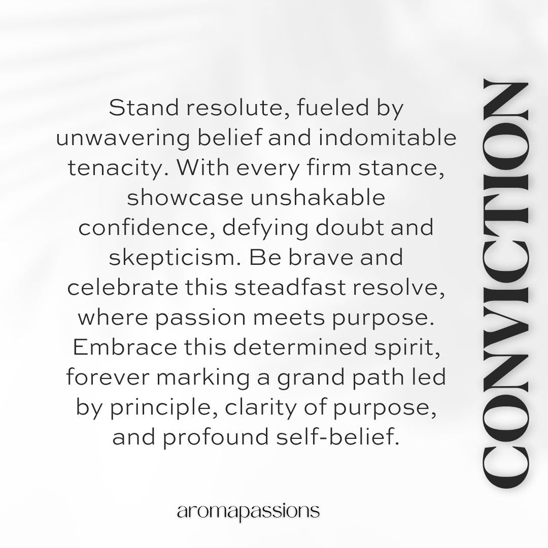 CONVICTION | Inspired by ROJA VETIVER | Vetiver Dupe Pheromone Perfume - aromapassions