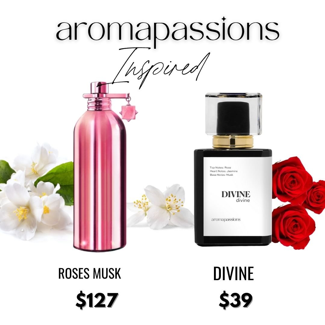 DIVINE | Inspired by MONTALE ROSES MUSK | Roses Musk Dupe Pheromone Perfume - aromapassions