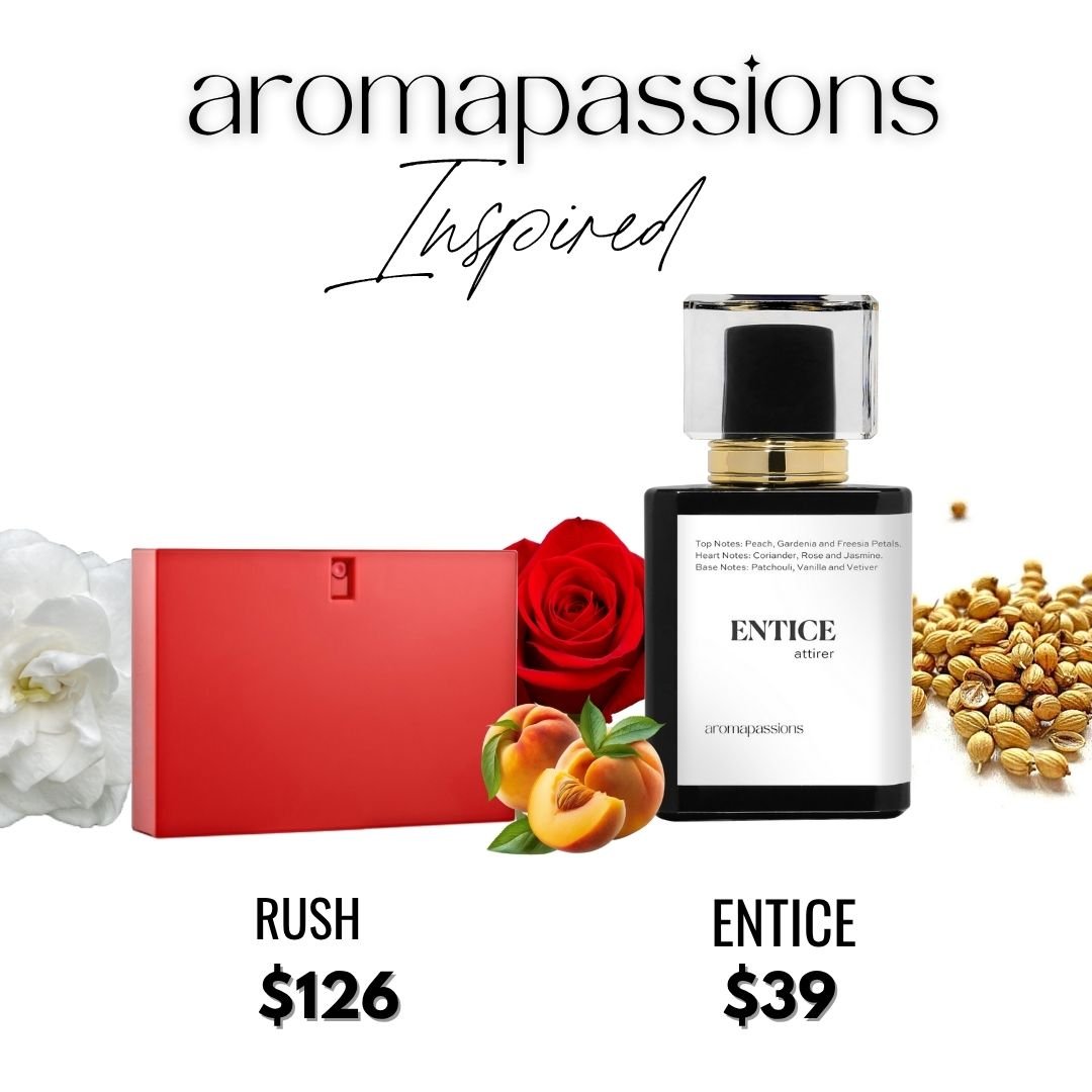 ENTICE | Inspired by GUCCI RUSH | Rush Dupe Pheromone Perfume - aromapassions