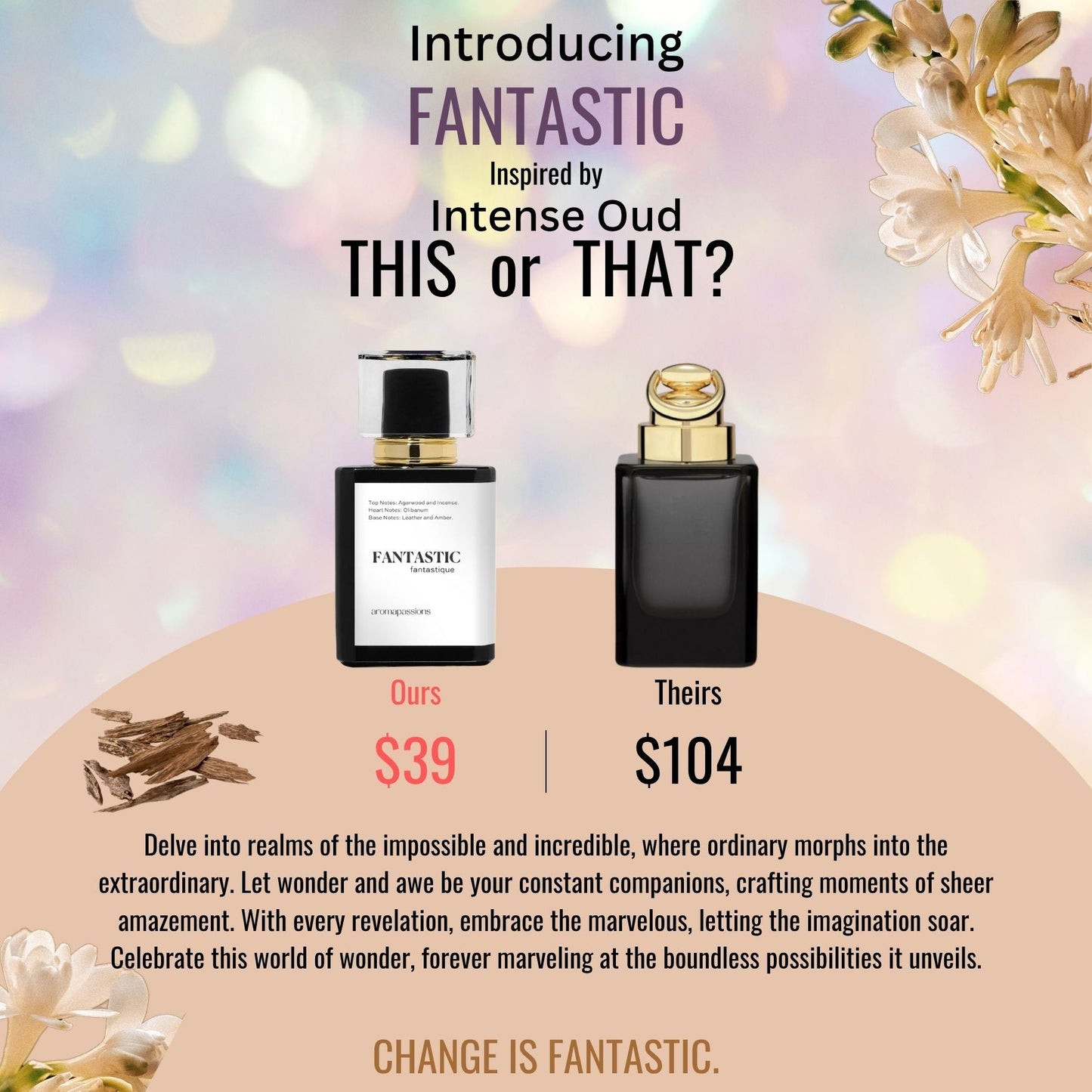 FANTASTIC | Inspired by GUCCI INTENSE OUD | Intense Oud Dupe Pheromone Perfume - aromapassions