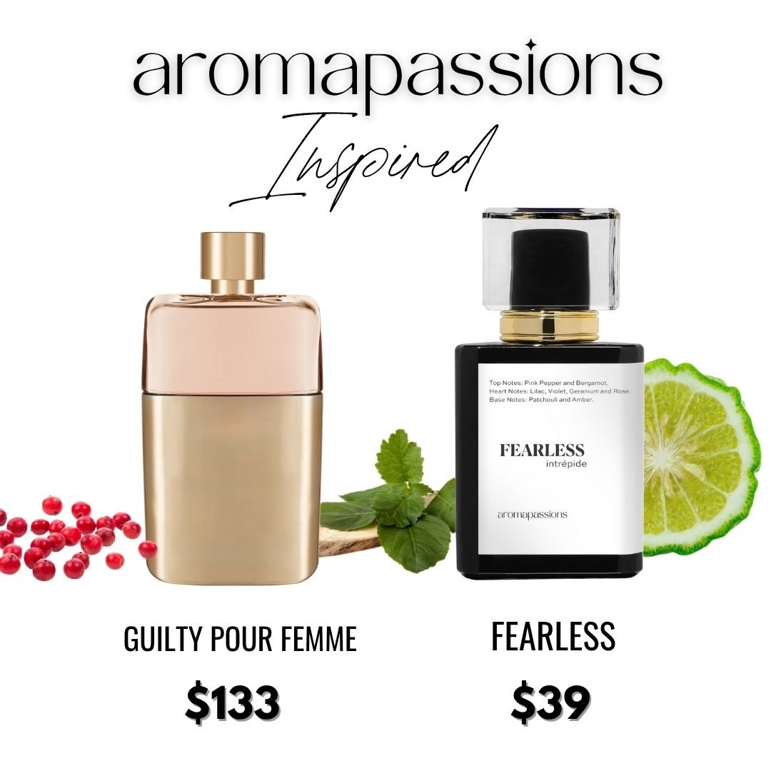 FEARLESS | Inspired by GUCCI GUILTY POUR FEMME | Guilty Pour Femme Dupe Pheromone Perfume - aromapassions