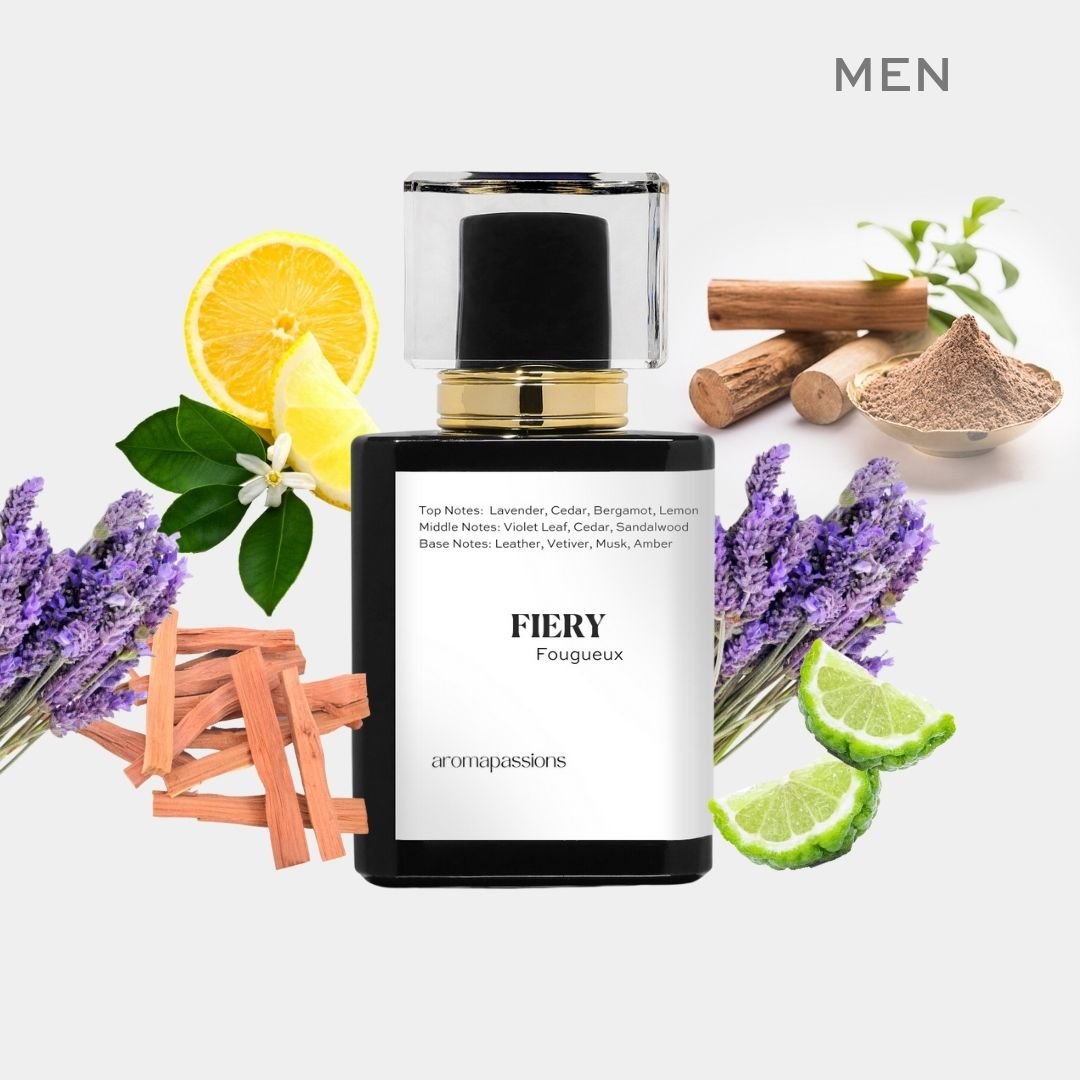 FIERY | Inspired by D. FAHRENHEIT | Fahrenheit Dupe Pheromone Perfume - aromapassions