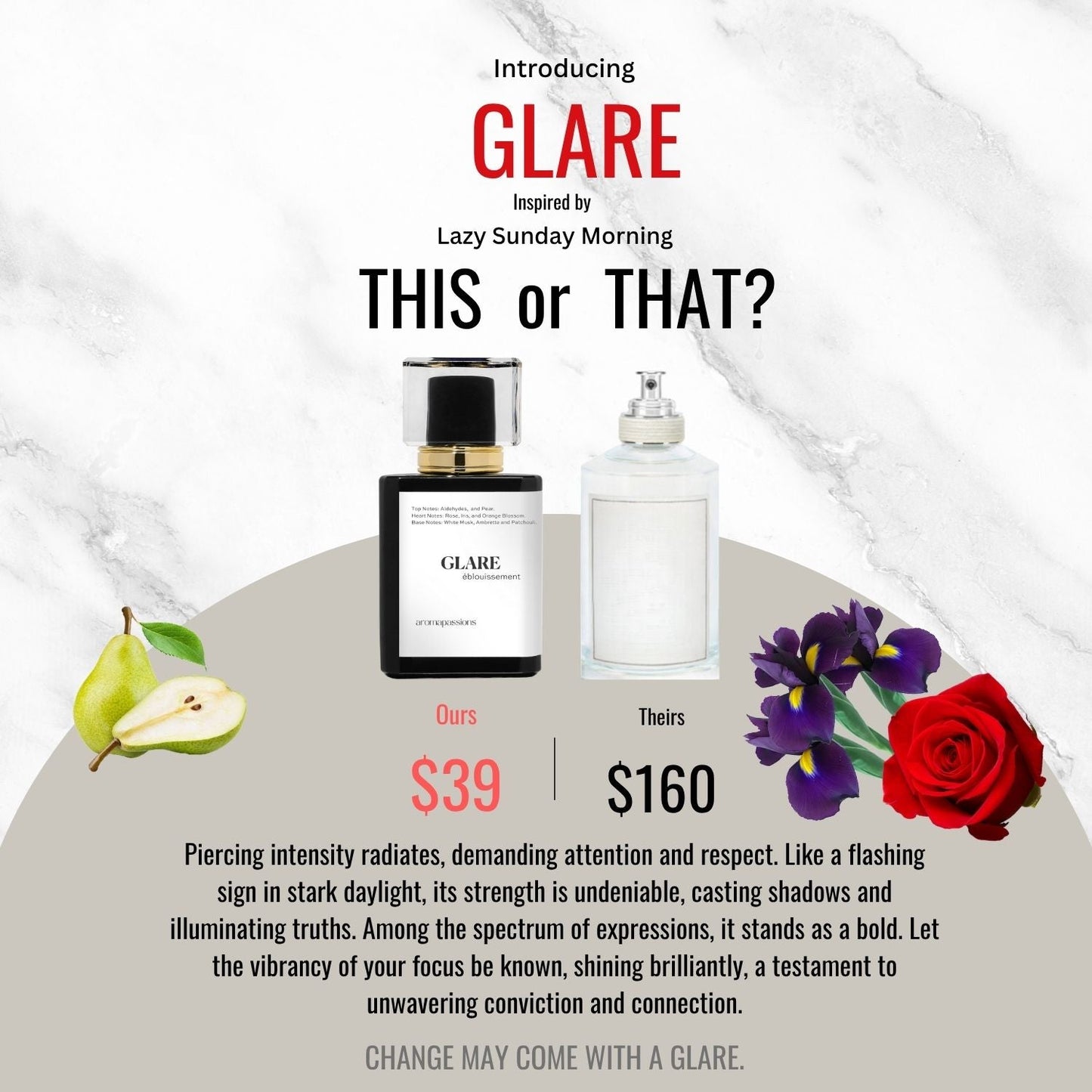 GLARE | Inspired by MAISON MARTIN MARGIELA PARIS REPLICA LAZY SUNDAY MORNING | Replica Lazy Sunday Morning Dupe Pheromone Perfume - aromapassions