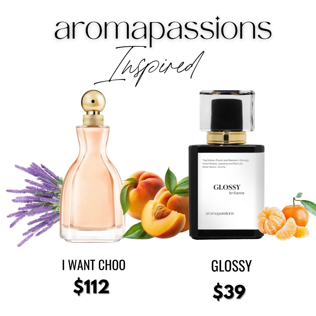 GLOSSY | Inspired by JIMMY CHOO I WANT CHOO | I Want Choo Dupe Pheromone Perfume - aromapassions