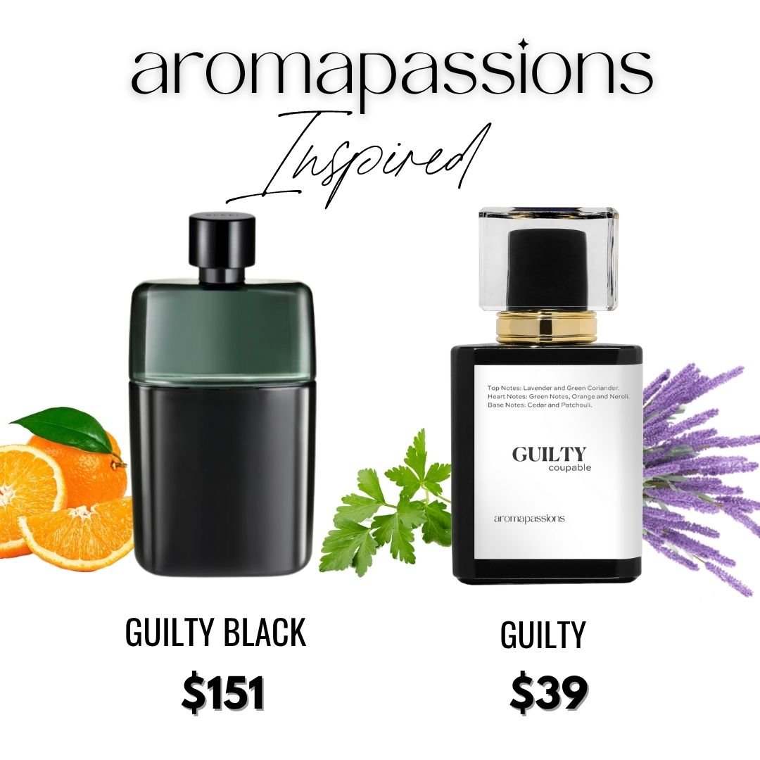 GUILTY | Inspired by GUCCI GUILTY BLACK | Guilty Black Dupe Pheromone Perfume - aromapassions