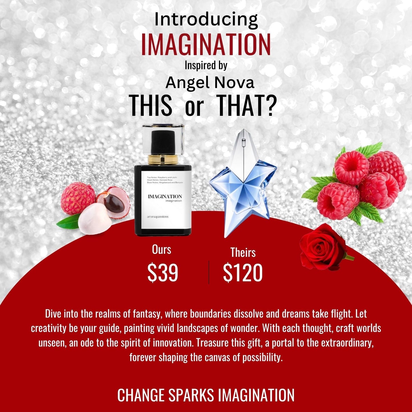 IMAGINATION | Inspired by MUGLER ANGEL NOVA | Angel Nova Dupe Pheromone Perfume - aromapassions