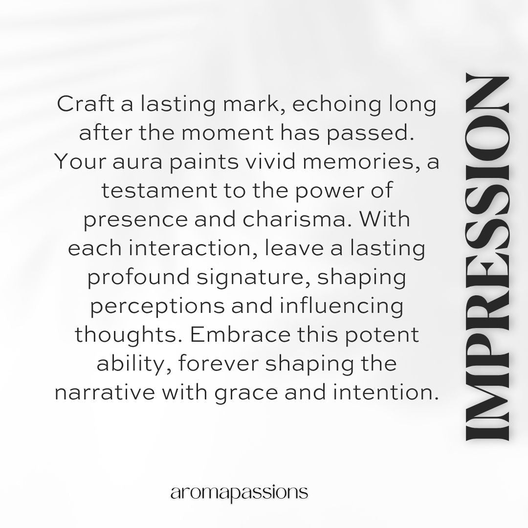 IMPRESSION | Inspired by AZZARO POUR HOMME | Pour Homme Dupe Pheromone Perfume - aromapassions
