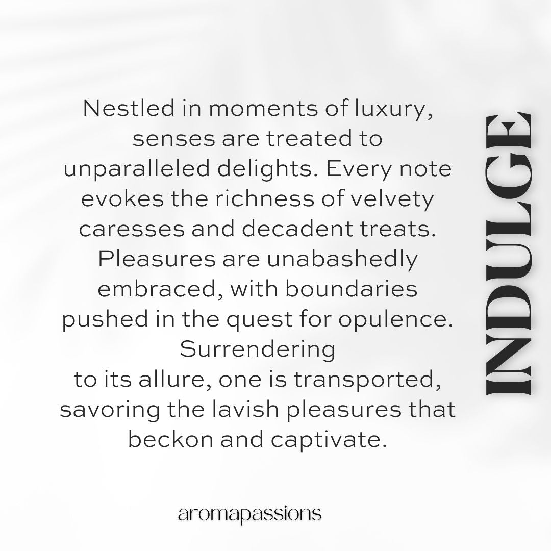 INDULGE | Inspired by MARK JACOBS DECADENCE | Decadence Dupe Pheromone Perfume - aromapassions