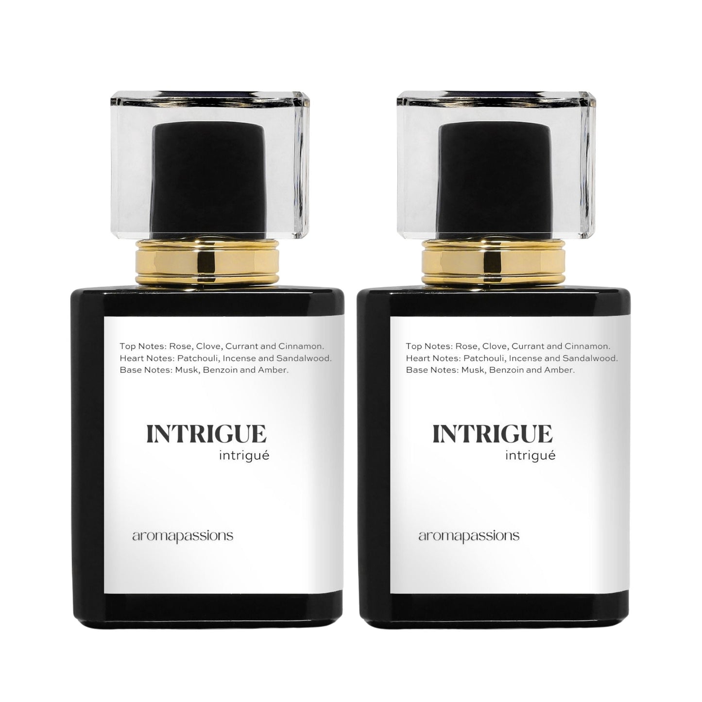 INTRIGUE | Inspired by FREDERIC MALLE PORTRAIT OF A LADY | Rose Clove Raspberry Cinnamon Patchouli Sandalwood Essential Oils | Portrait of a Lady Dupe Pheromone Perfume - aromapassions