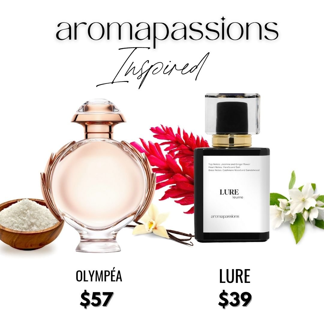 LURE | Inspired by PACO RABANNE OLYMPÉA | Olympéa Dupe Pheromone Perfume - aromapassions