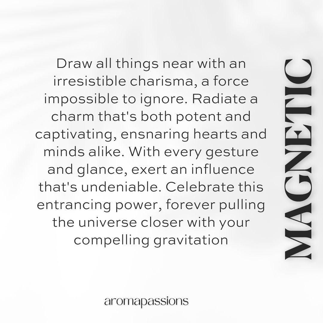 MAGNETIC | Inspired by BOTTEGA VENETA POUR HOMME | Pour Homme Dupe Pheromone Perfume - aromapassions