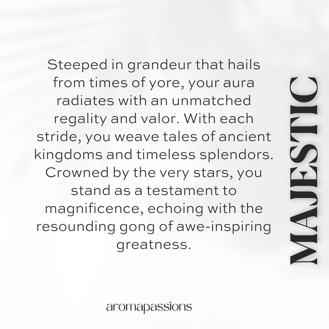 MAJESTIC | Inspired by ABDUL SAMAD AL QURASHI ABDUL SAMAD BLEND | Abdul Samad Blend Dupe Pheromone Perfume - aromapassions