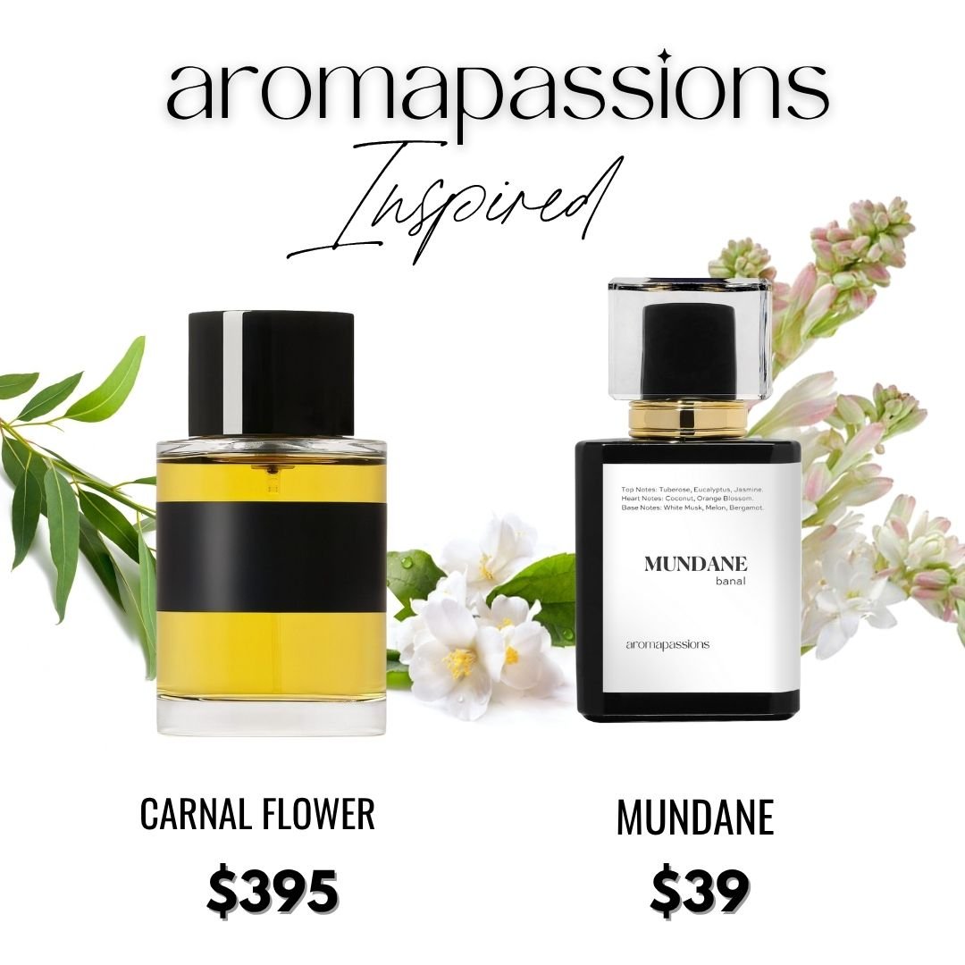 MUNDANE | Inspired by FREDERIC MALLE CARNAL FLOWER | Carnal Flower Dupe Pheromone Perfume - aromapassions