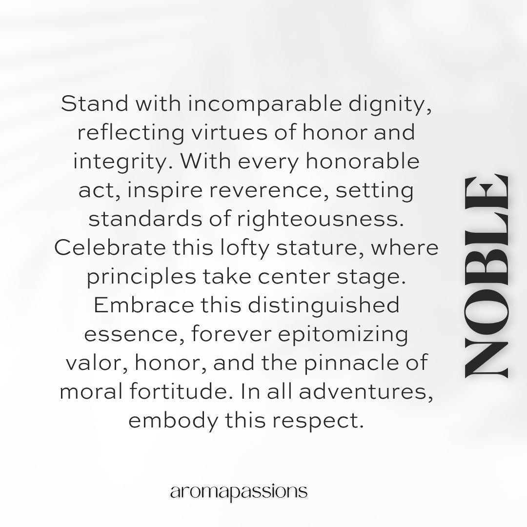 NOBLE | Inspired by ELECTIMUSS BLACK CAVIAR | Black Caviar Dupe Pheromone Perfume - aromapassions