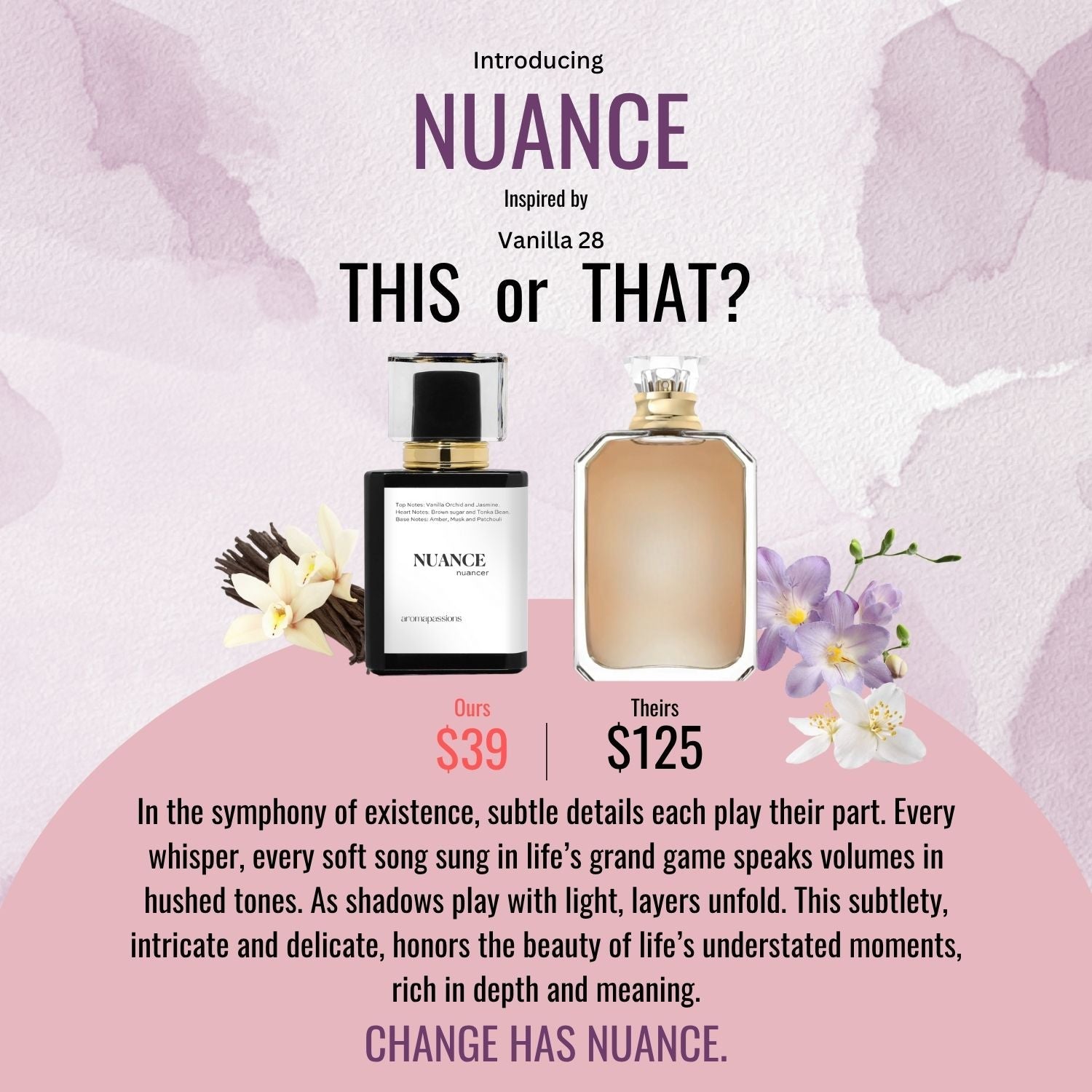 NUANCE | Inspired by KAYALI VANILLA 28 | Vanilla 28 Dupe Pheromone Perfume - aromapassions