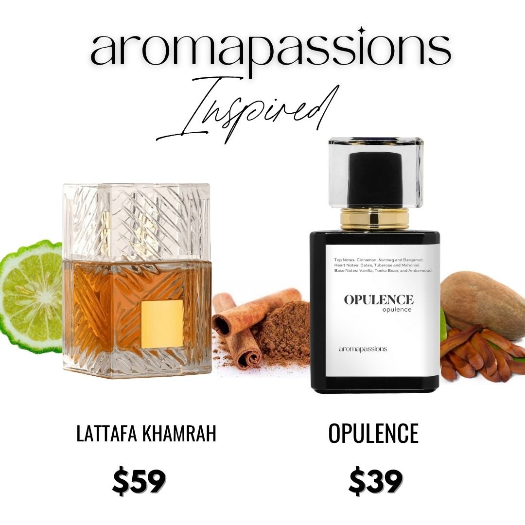 OPULENCE | Inspired by LATTAFA - PERFUMES LATTAFA KHAMRAH | lattafa khamrah Dupe Pheromone Perfume - aromapassions