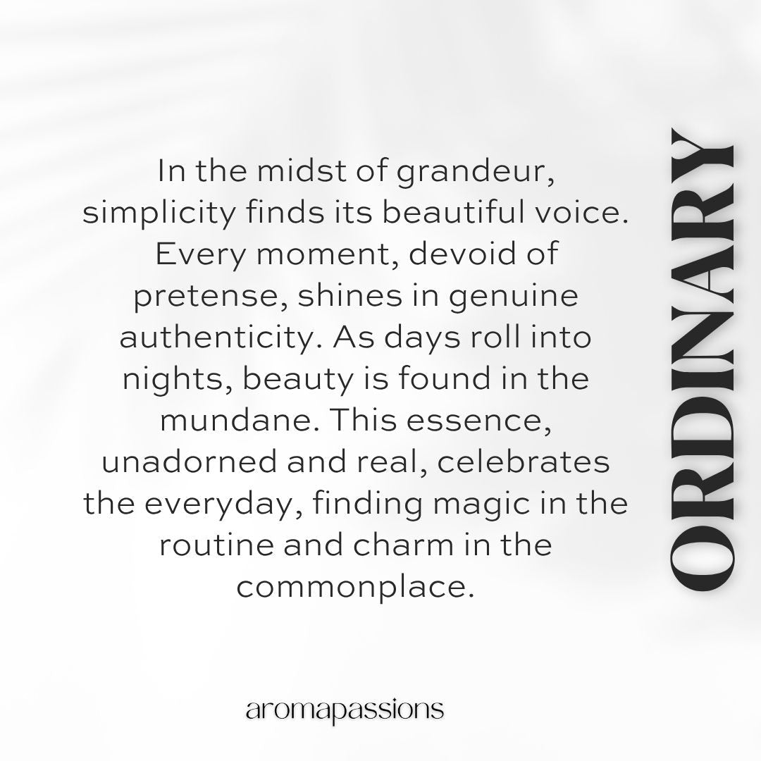ORDINARY | Inspired by ESCENTRIC MOLECULES MOLECULE 01 | Molecule 01 Dupe Pheromone Perfume - aromapassions