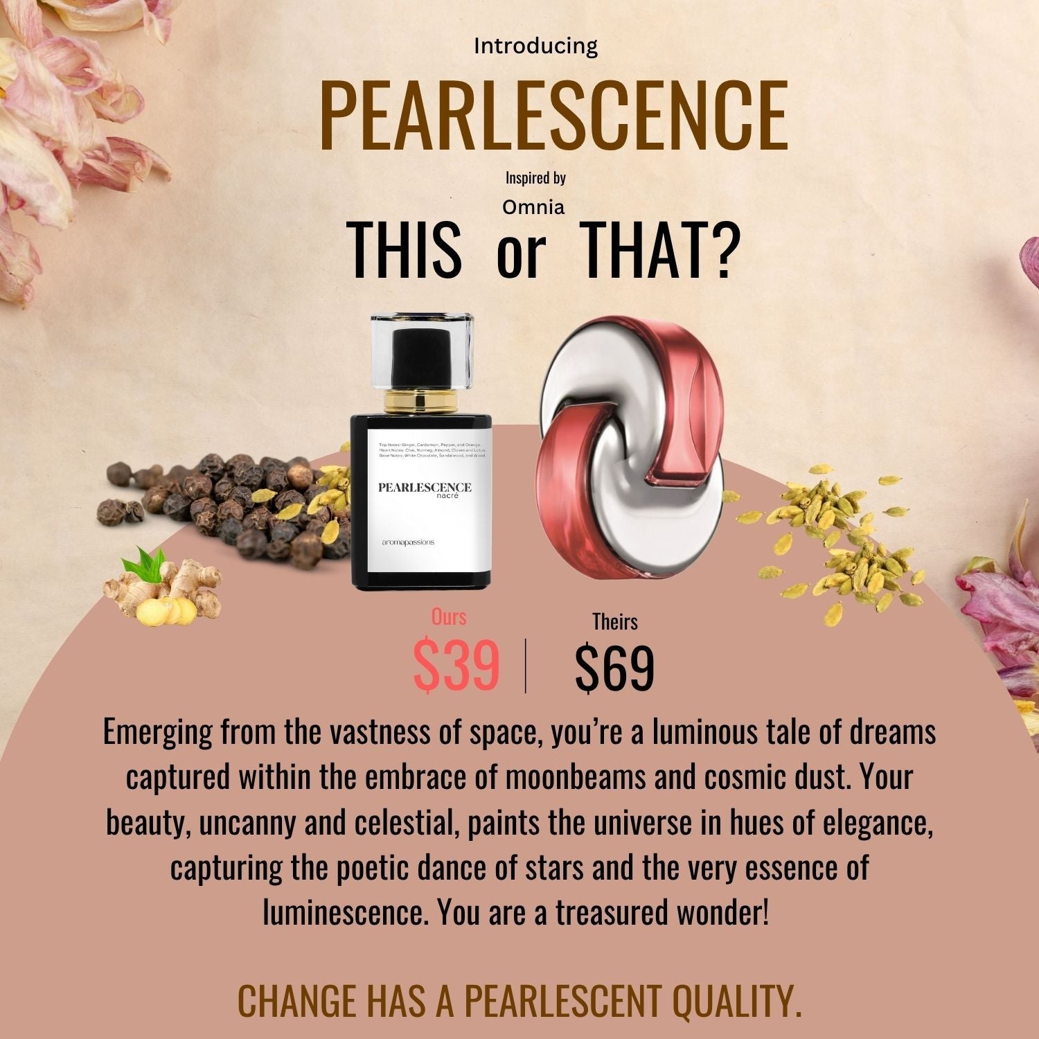 PEARLESCENCE | Inspired by BVLGARI OMNIA BVLGARI | Omnia Bvlgari Dupe Pheromone Perfume - aromapassions