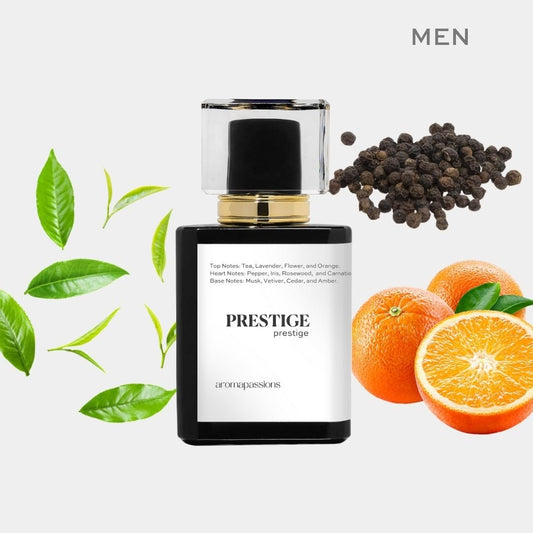 PRESTIGE | Inspired by BVLGARI POUR HOMME | Pour Homme Dupe Pheromone Perfume - aromapassions
