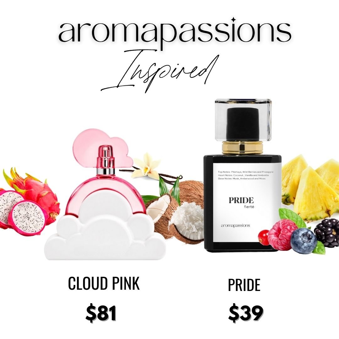 PRIDE | Inspired by ARIANA GRANDE CLOUD PINK | Cloud Pink Dupe Pheromone Perfume - aromapassions