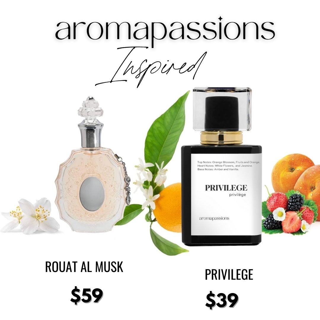 PRIVILEGE | Inspired by LATTAFA ROUAT AL MUSK | Rouat Al Musk Dupe Pheromone Perfume - aromapassions