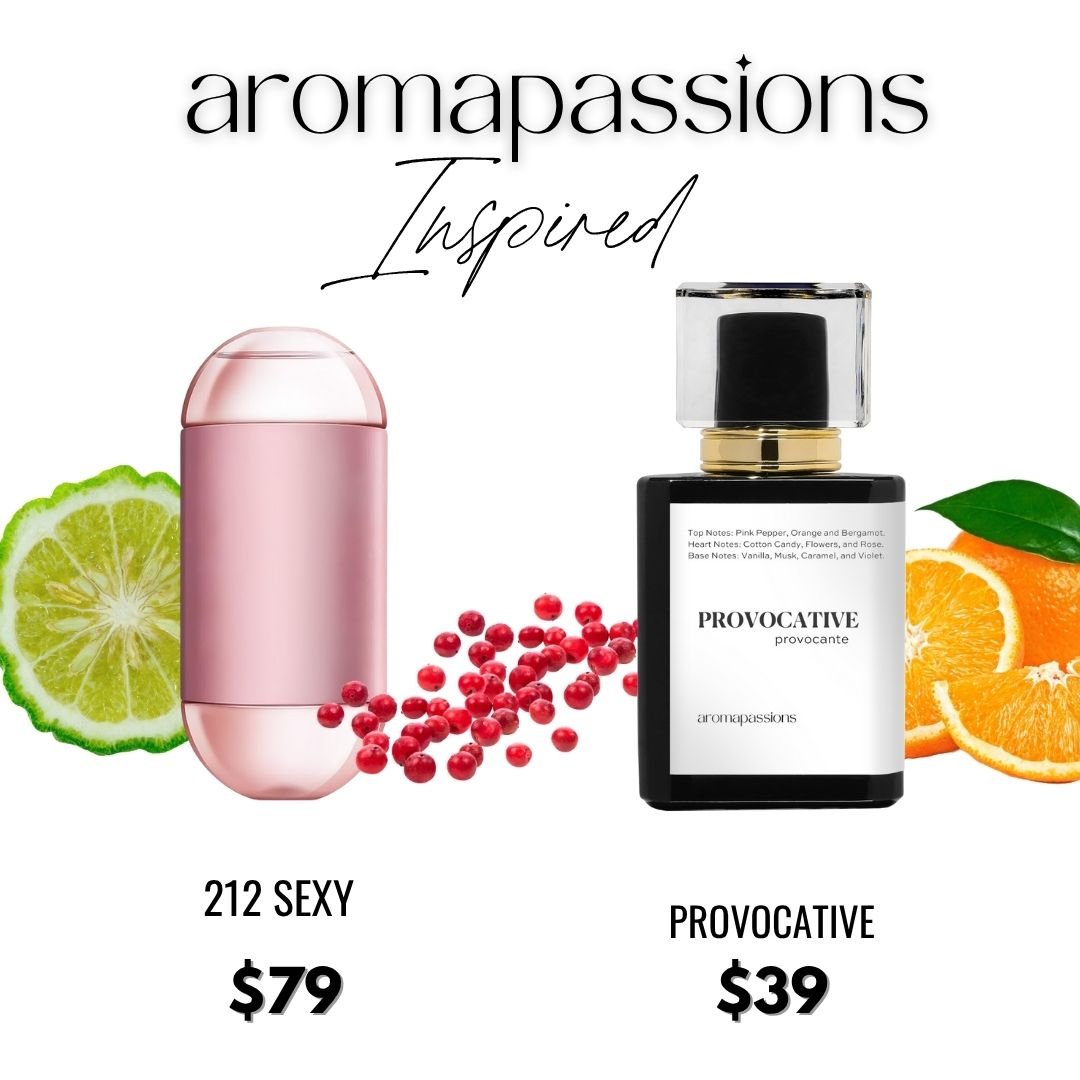 PROVOCATIVE | Inspired by CAROLINA HERRERA 212 SEXY | 212 sexy Dupe Pheromone Perfume - aromapassions