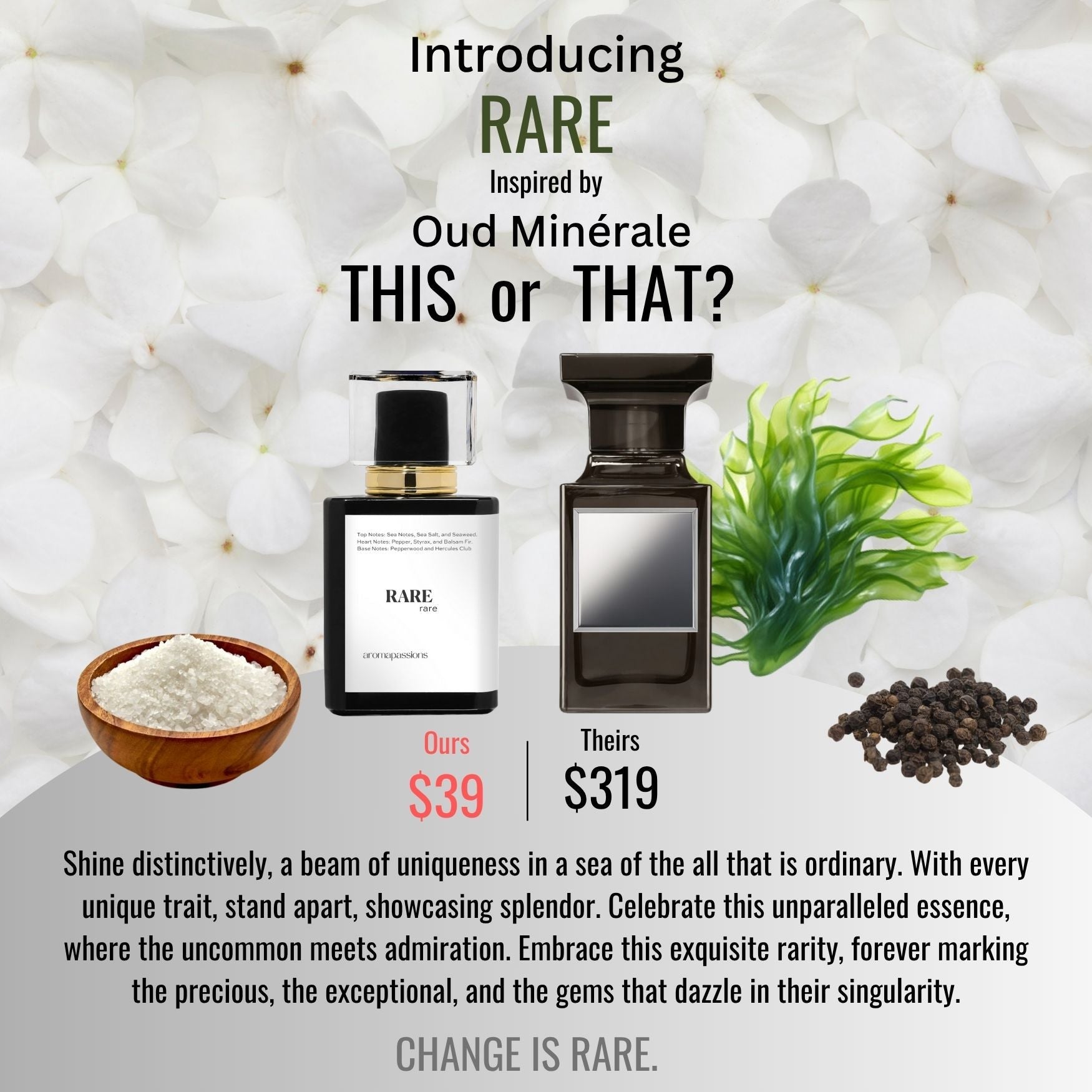 RARE | Inspired by TOM FORD OUD MINÉRALE | Oud Minérale Dupe Pheromone Perfume - aromapassions