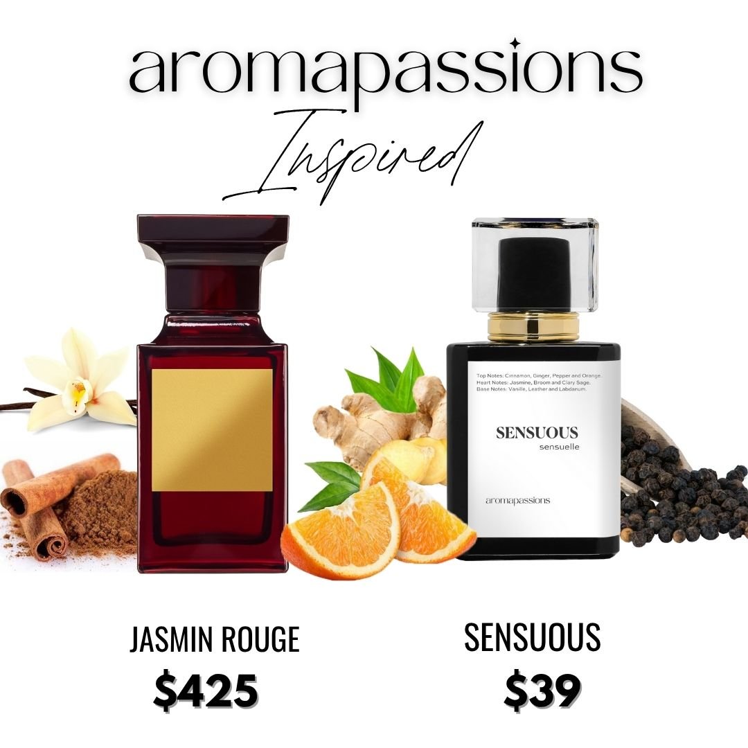 SENSUOUS | Inspired by TOM FORD JASMIN ROUGE | Jasmin Rouge Dupe Pheromone Perfume - aromapassions