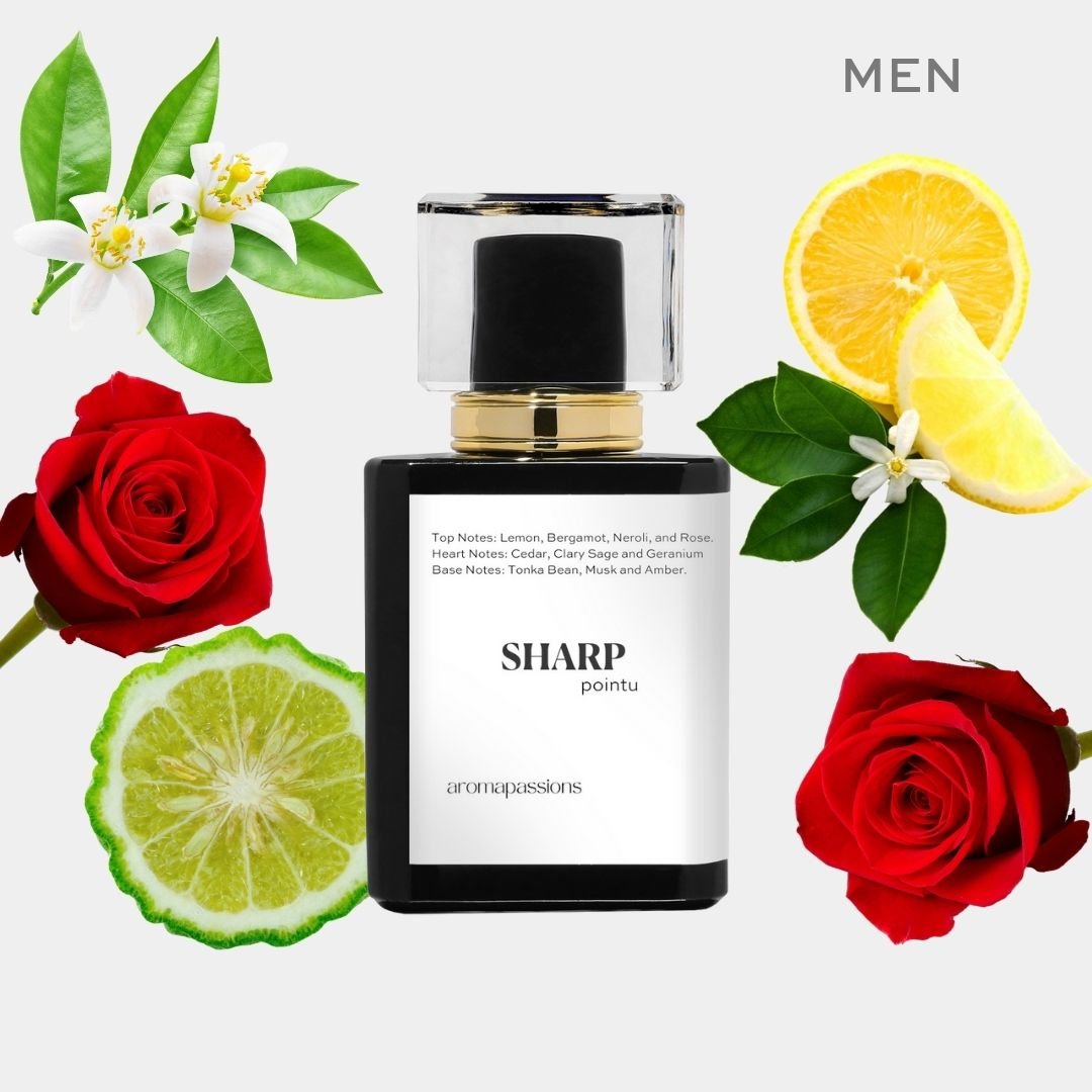 SHARP | Inspired by VERSACE POUR HOMME | Pour Homme Dupe Pheromone Perfume - aromapassions