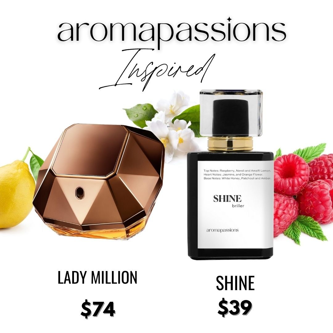 SHINE | Inspired by PACO RABANNE LADY MILLION | Lady Million Dupe Pheromone Perfume - aromapassions