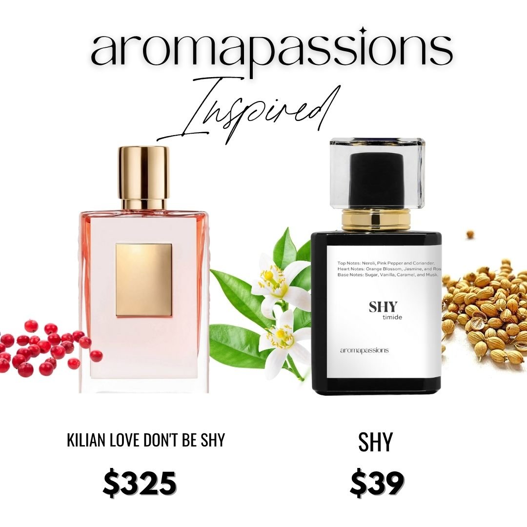SHY | Inspired by BY - KILIAN KILIAN LOVE DON'T BE SHY | kilian love don't be shy Dupe Pheromone Perfume - aromapassions