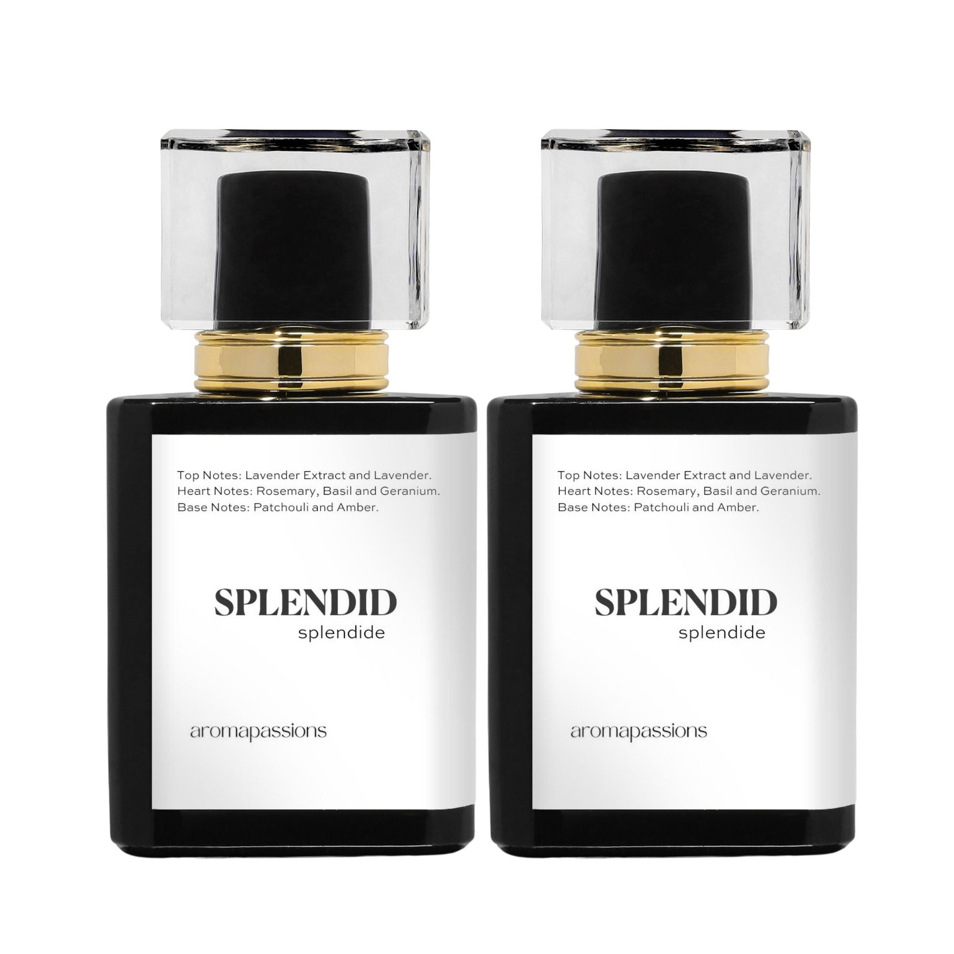 SPLENDID | Inspired by TOM FORD BEAU DE JOUR | Lavender Rosemary Mint Patchouli Essential Oil | Beau De Jour Dupe Pheromone Perfume - aromapassions
