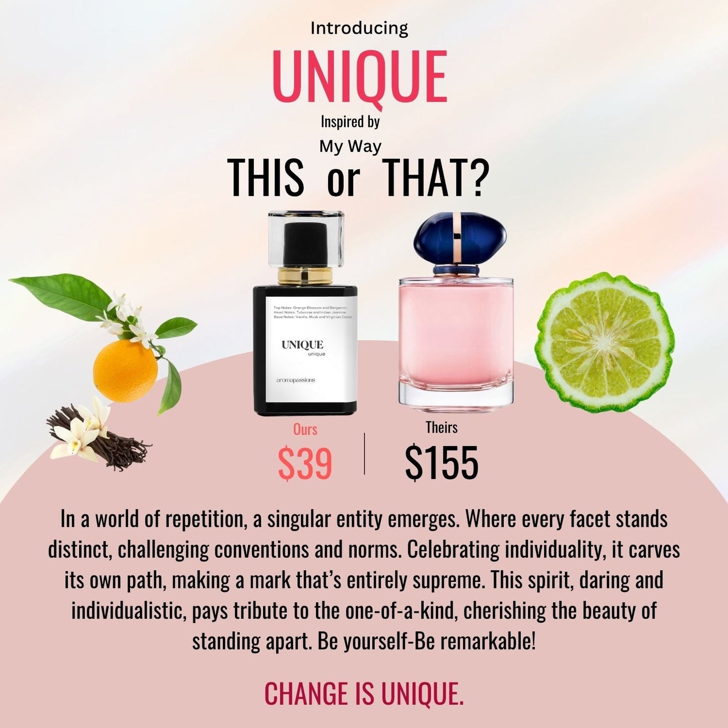 UNIQUE | Inspired by GIORGIO - ARMANI MY WAY | My Way Dupe Pheromone Perfume - aromapassions