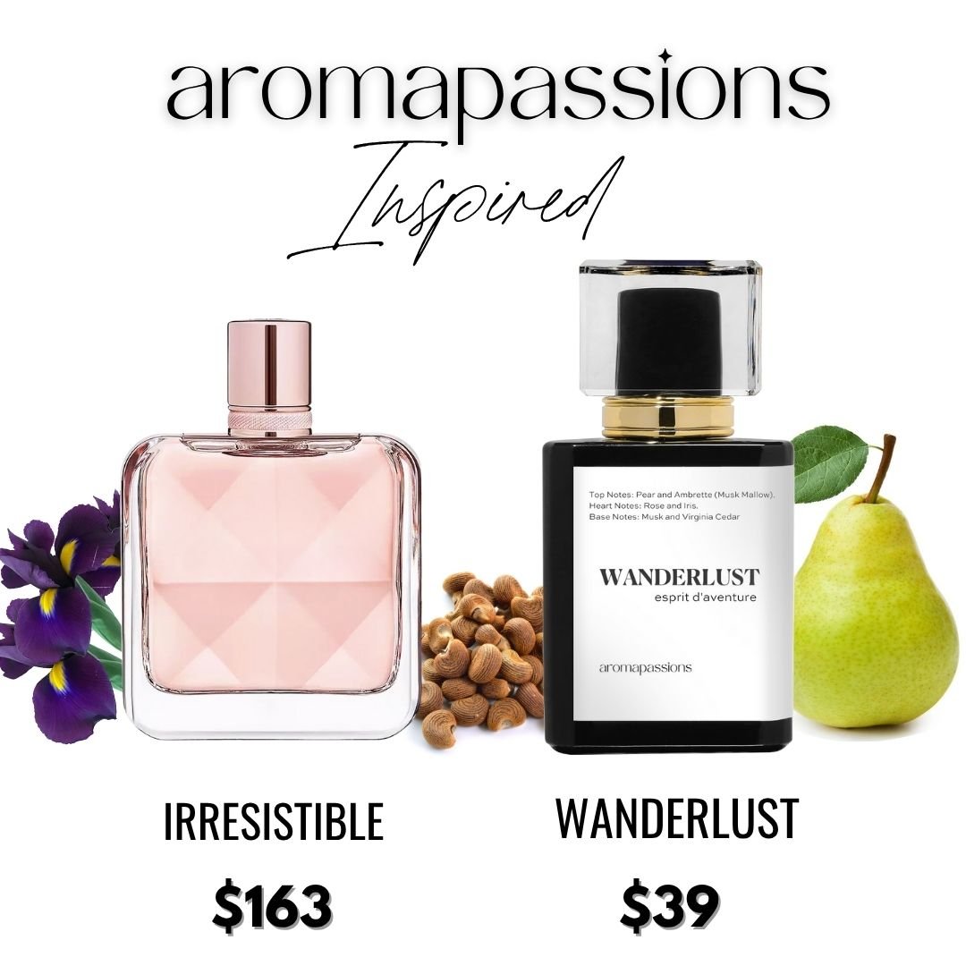 WANDERLUST | Inspired by GIVENCHY IRRESISTIBLE | Irresistible Dupe Pheromone Perfume - aromapassions