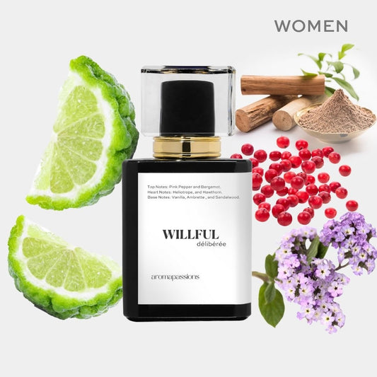 WILLFUL | Inspired by TOM FORD METALLIQUE | Metallique Dupe Pheromone Perfume - aromapassions