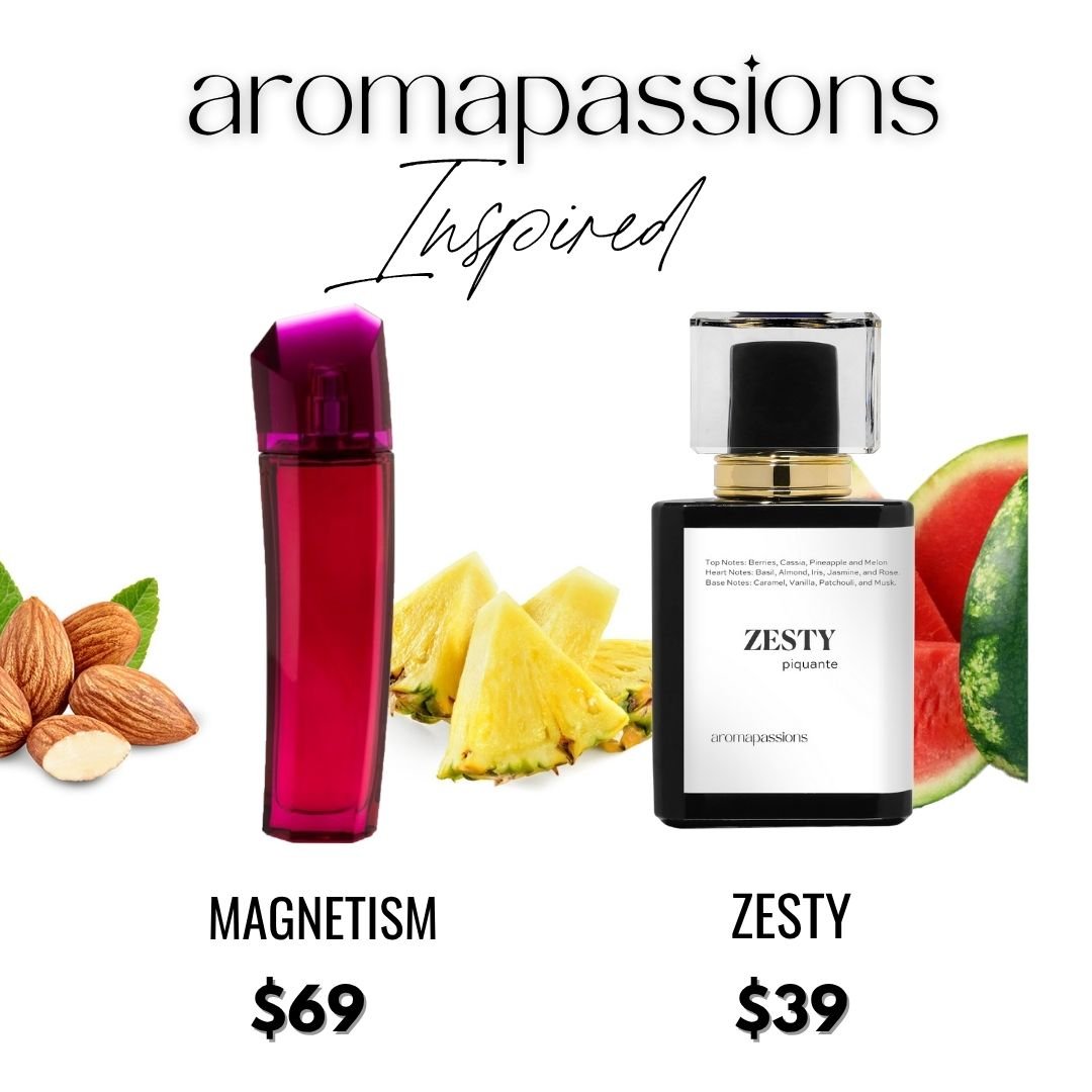 ZESTY | Inspired by ESCADA MAGNETISM | Magnetism Dupe Pheromone Perfume - aromapassions